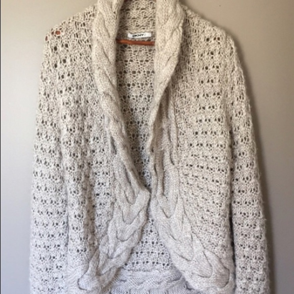 DKNYC chunky alpaca wool sweater